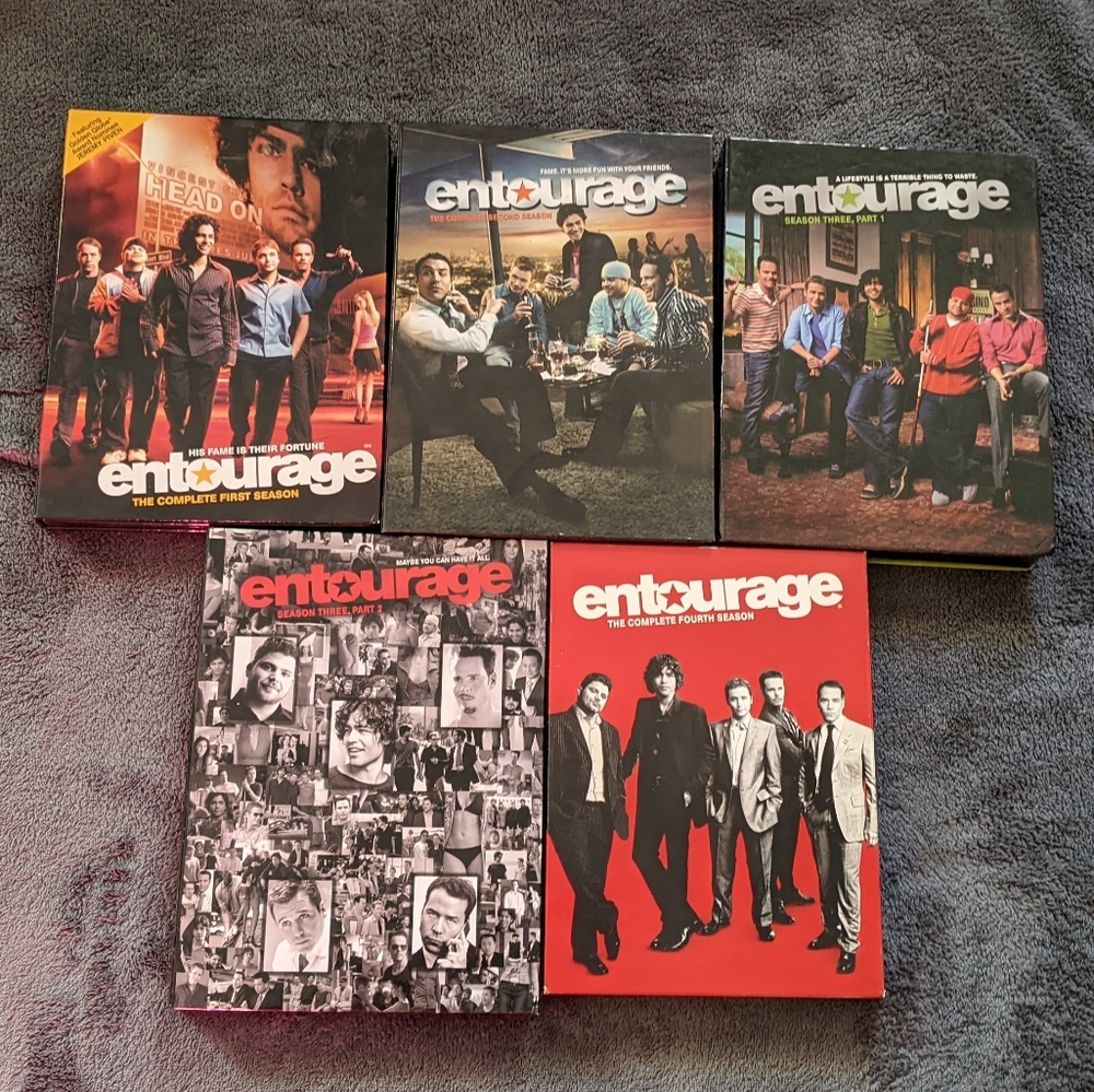 Season 1-4 of Entourage